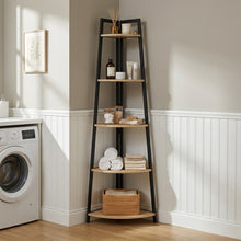 Load image into Gallery viewer, 24556-nero-5-tier-corner-shelf-natural-2608114