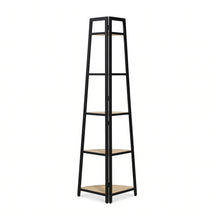 Load image into Gallery viewer, 24556-nero-5-tier-corner-shelf-natural-2608118
