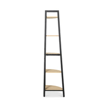 Load image into Gallery viewer, Brace 5 Tier Corner Shelf - Natural