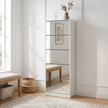 Load image into Gallery viewer, 24164-melo-5-drawer-shoe-cabinet-storage-rack-white-260811