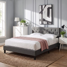 Load image into Gallery viewer, Blane Queen Bed Frame - Dark Grey