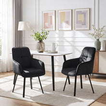 Load image into Gallery viewer, lt10894-elora-swivel-velvet-dining-chair-set-of-2-black-260811