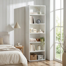 Load image into Gallery viewer, 23959-payette-6-shelf-wardrobe-white-2608113