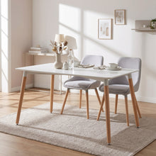Load image into Gallery viewer, Sana Dining Table Rectangle 120 x 80cm - White