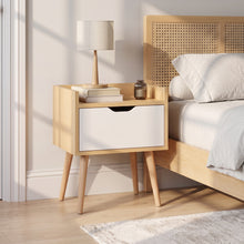 Load image into Gallery viewer, lt10631-tomi-bedside-table-maple-white-2608122