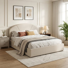 Load image into Gallery viewer, lt11096-nestly-linen-queen-gas-lift-bed-frame-light-grey-2608142