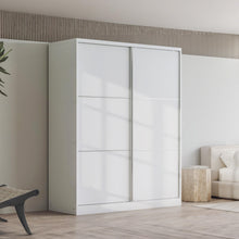 Load image into Gallery viewer, 23539-tonto-160cm-wardrobe-with-sliding-doors-white-2608181
