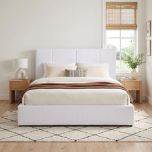 Load image into Gallery viewer, Zenith Queen Gas Lift Bed Frame - White (p1=0.191m³ - 20kg)(p2=0.121m³ - 24.5kg)(T=0.312m³ - 44.5kg)