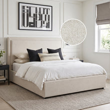 Load image into Gallery viewer, Vehune Queen Gas Lift Bed Frame - Linen Beige