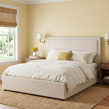 Load image into Gallery viewer, Vehune Queen Gas Lift Bed Frame - Linen Beige