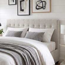 Load image into Gallery viewer, Eleanor Queen Bed Frame with 4 Drawers - Light Beige