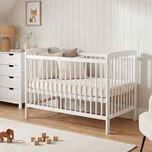 Load image into Gallery viewer, 24503-pumice-wooden-baby-cot-white-26082610