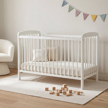 Load image into Gallery viewer, 24503-pumice-wooden-baby-cot-white-26082613