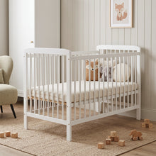 Load image into Gallery viewer, 24503-pumice-wooden-baby-cot-white-26082614