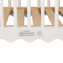 Load image into Gallery viewer, Hestia Wooden Baby Cot - White