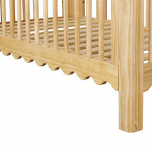 Load image into Gallery viewer, Hestia Wooden Baby Cot - Natural
