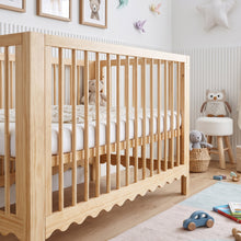 Load image into Gallery viewer, Hestia Wooden Baby Cot - Natural