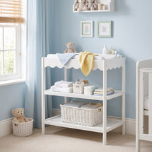 Load image into Gallery viewer, Talus Wooden Changing Table - White