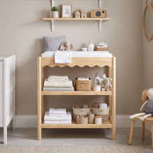 Load image into Gallery viewer, Talus Wooden Changing Table - Natural