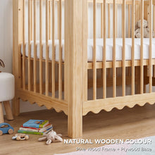 Load image into Gallery viewer, Hestia Wooden Baby Cot - Natural