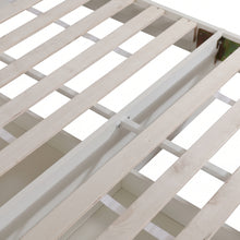 Load image into Gallery viewer, Elda Single Bed Frame with USB Port & Drawers - White