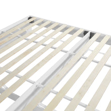 Load image into Gallery viewer, Elda Super King Bed Frame with USB Port & Drawers - White