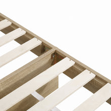 Load image into Gallery viewer, Elda King Bed Frame with USB Port & Drawers - Natural
