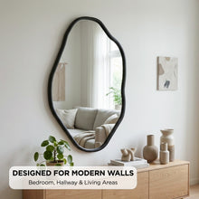 Load image into Gallery viewer, Moro Freeform Wall Mirror 91CM - Black