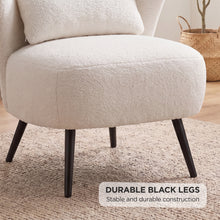 Load image into Gallery viewer, lt11101-nook-boucle-armchair-white-2609183