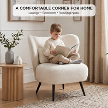 Load image into Gallery viewer, lt11101-nook-boucle-armchair-white-2609185