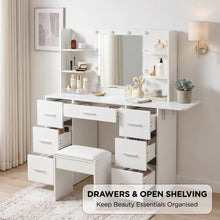 Load image into Gallery viewer, 24471-lumina-2-piece-dressing-table-with-mirror-stool-set-white-2609215