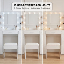 Load image into Gallery viewer, 24471-lumina-2-piece-dressing-table-with-mirror-stool-set-white-2609212