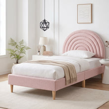Load image into Gallery viewer, Lydia Single Bed Frame - Pink