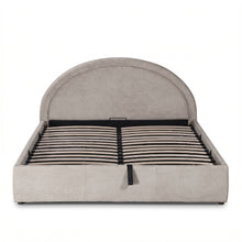 Load image into Gallery viewer, LT11181-arch-queen-gas-lift-bed-frame-light-taupe-2610094