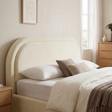 Load image into Gallery viewer, Peb Queen Gas Lift Bed Frame - Beige
