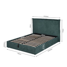 Load image into Gallery viewer, Sage Queen Gas Lift Bed Frame - Green