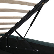 Load image into Gallery viewer, Sage Queen Gas Lift Bed Frame - Green