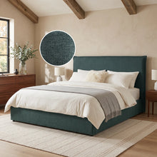 Load image into Gallery viewer, Sage Queen Gas Lift Bed Frame - Green