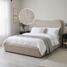 Load image into Gallery viewer, Lylo Queen Gas Lift Bed Frame - Linen Beige