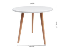 Load image into Gallery viewer, Elza Round Side Table Coffee Table 50cm