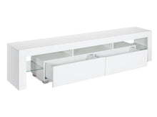 Load image into Gallery viewer, Arvada 2m LED Entertainment Unit - White