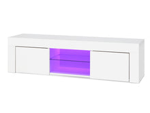 Load image into Gallery viewer, Maize 1.3m LED Entertainment Unit - White
