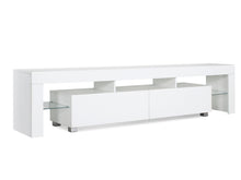Load image into Gallery viewer, Arvada 2m LED Entertainment Unit - White
