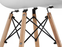 Load image into Gallery viewer, Maya Dining Chair Eiffel Tower Replica - Set of 4 - White