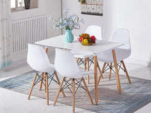Load image into Gallery viewer, Maya Dining Chair Eiffel Tower Replica - Set of 4 - White