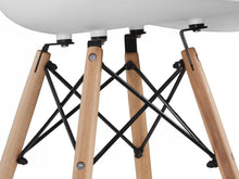 Load image into Gallery viewer, Maya Dining Chair Eiffel Tower Replica - Set of 4 - White