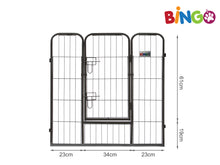 Load image into Gallery viewer, Bingo Dog Pet Play Pen 80 x 80cm - 10 Panel