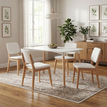 Load image into Gallery viewer, Sana Dining Table Rectangle 120 x 80cm - White