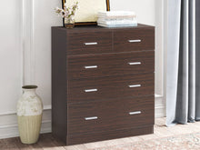 Load image into Gallery viewer, Natan Tallboy 5 Drawer Chest Dresser - Espresso