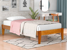 Load image into Gallery viewer, Meri Single Wooden Bed Frame - Oak